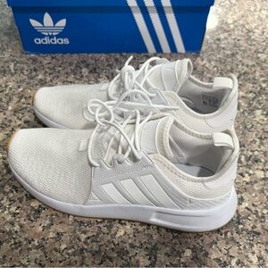 Adidas Originals X_PLR White and Gum Sneakers - Men’s 7.5 - NIB